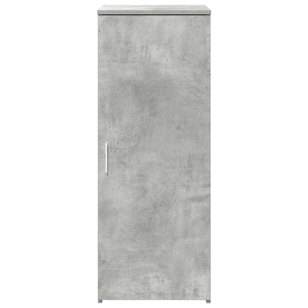 Mobile Portaoggetti Grigio Cemento 40x45x103,5 cm in Truciolato 859036