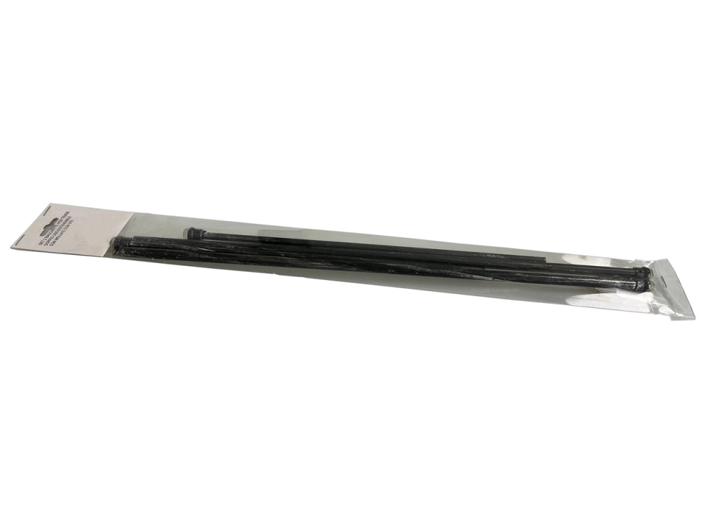 Bacchette Tende A Pressione Bastone Tenda Estensibile Astina Con Molla - 70-100 - Nero-Argento