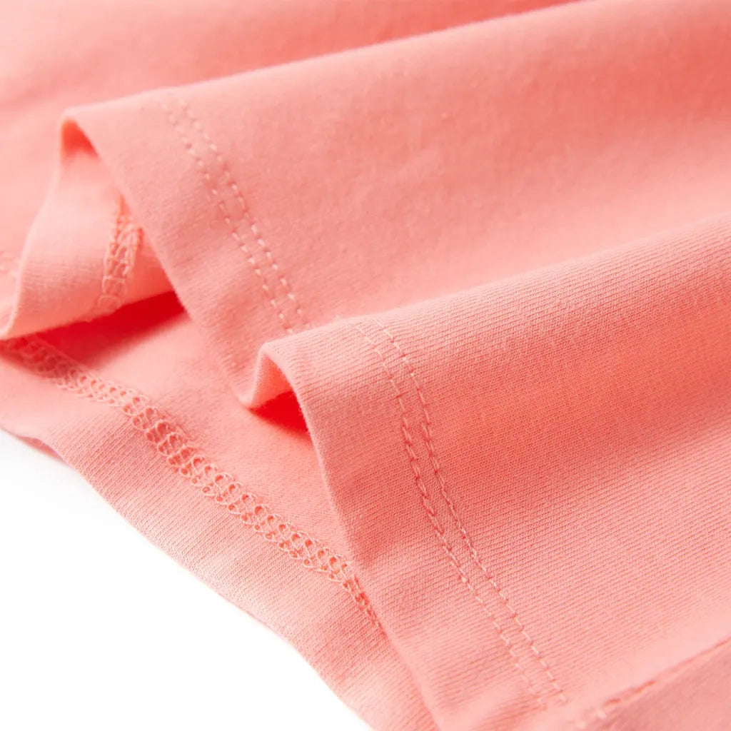 Maglietta da Bambina Corallo Chiaro 104 11115