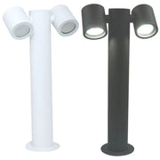 Trade Shop - Lampione Giardino Moderno Con Diffusori Orientabili Lampada Attaco Gu10 Ip44 539pb-b440 -