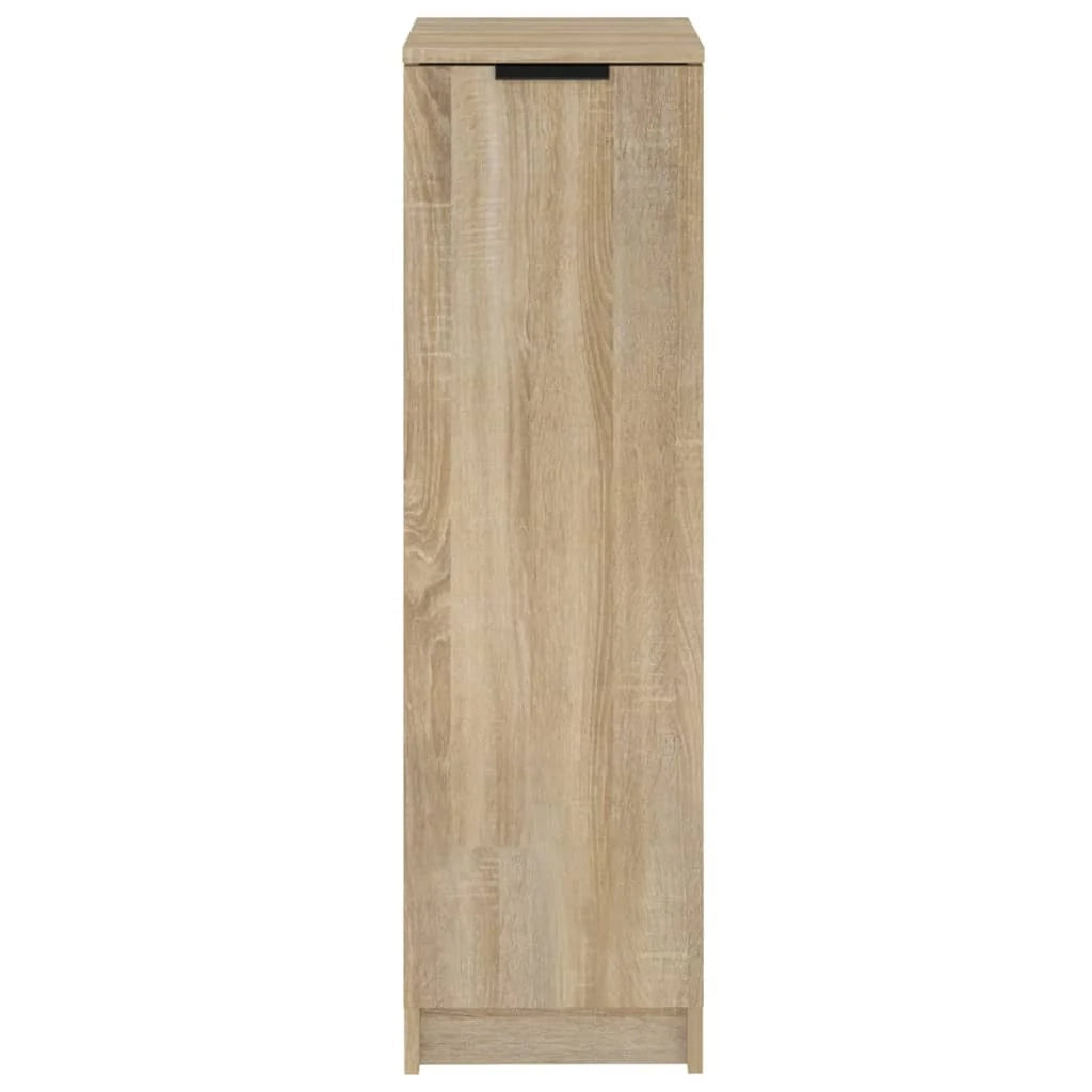 Scarpiera mobile contenitore per scarpe mobile per ingresso/corridoio/soggiorno rovere Sonoma 30 x 35 x 100 cm legno ingegnerizzato marrone 02_0021689