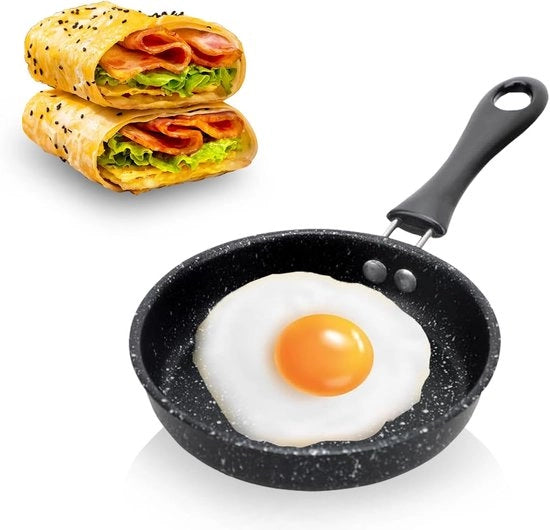 Mini padella a contatto basso - 12 cm - acciaio inossidabile - mini