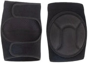 Knee Pads Sportivi con Protezione Anti-Collisione SBR per Giocatori di Pallavolo - Nero, M