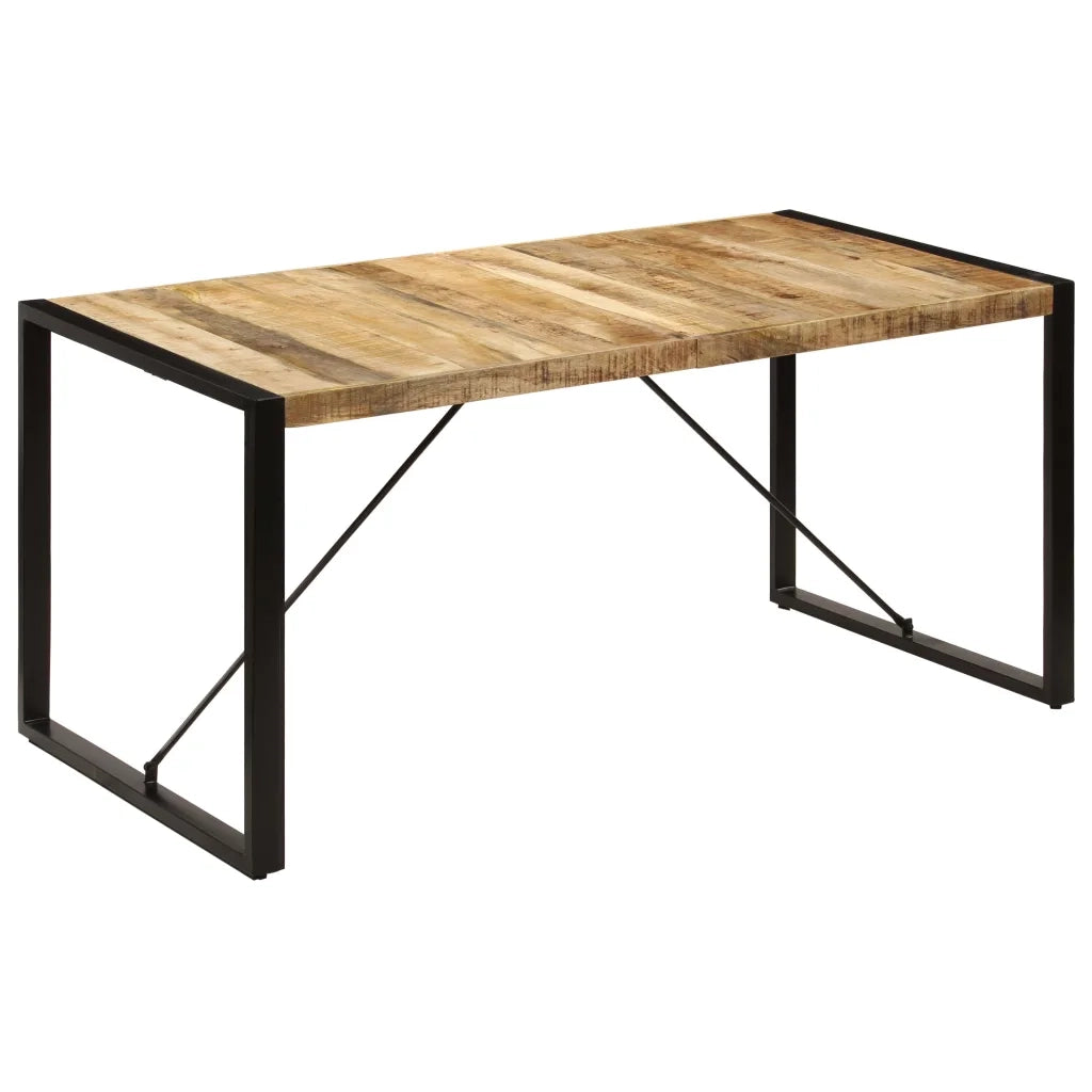 Tavolo da Pranzo 160x80x75 cm in Legno Massello di Mango 247417