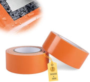 Tape a Ducto Acqua-Resistente - Telaio di Reparazione - Telaio di Sigillatura - Telaio Extra Resistente - 50 mm x 30 m - 2 Rotoli