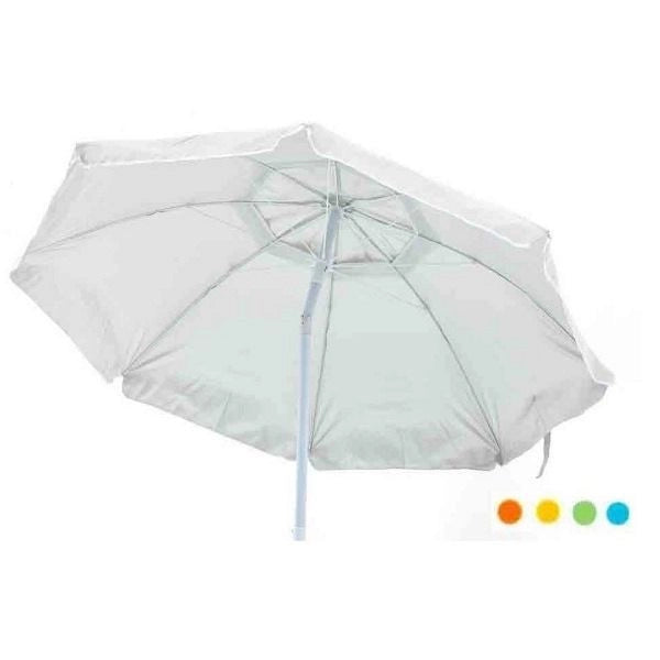 OMBRELLONE MARE UNICOLOR 200 CM COLORI  ASSORTITI (NO BIANCO) CAD UNO
