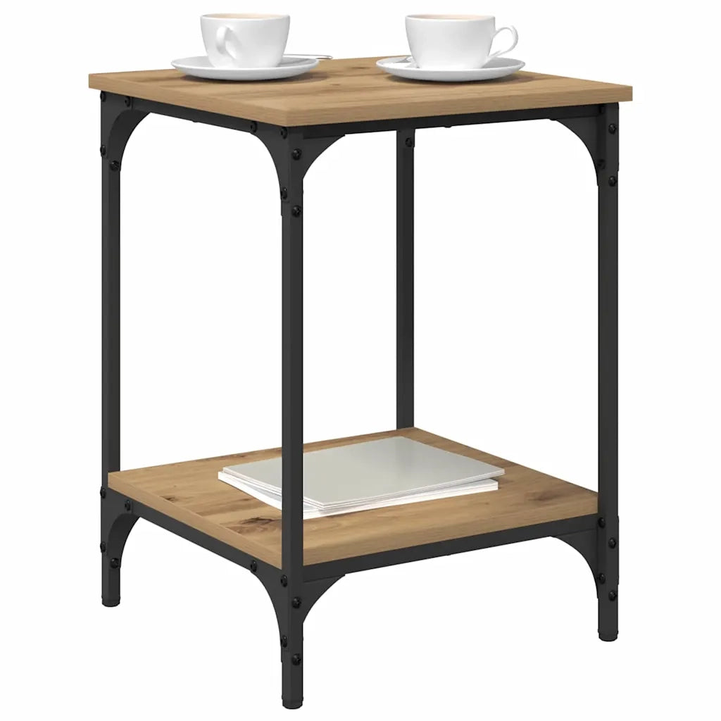 Tavolino da salotto Rovere artigianale 40 x 40 x 55 cm 881897