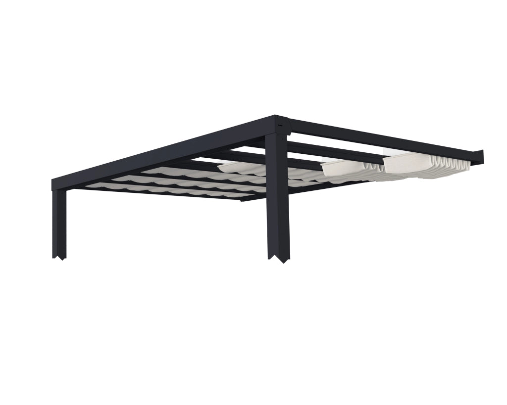 Tenda da Tetto Per la Pergola Stockholm 3.4X5.2 m Bianco