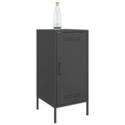 Credenze 2 pz Nere 36x39x79 cm in Acciaio