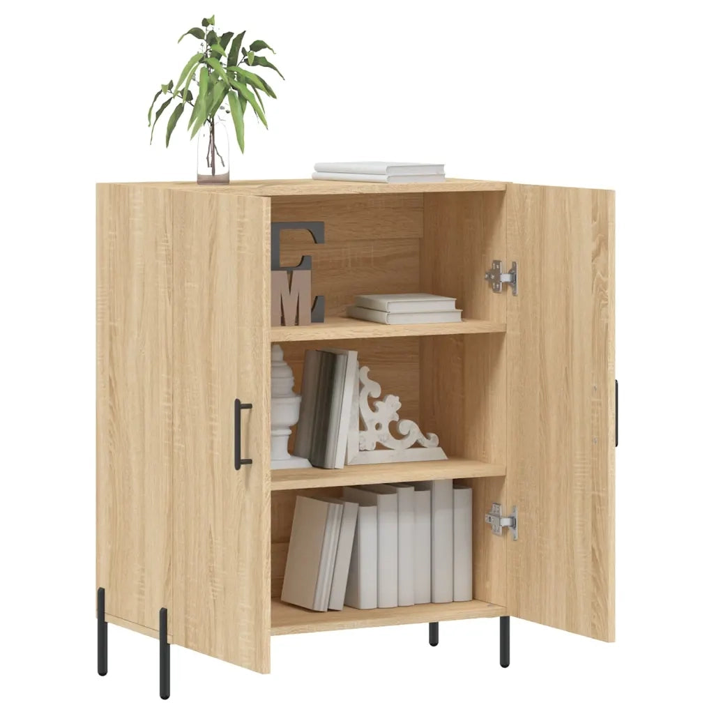 Credenza Rovere Sonoma 69,5x34x90 cm in Legno Multistrato 827735