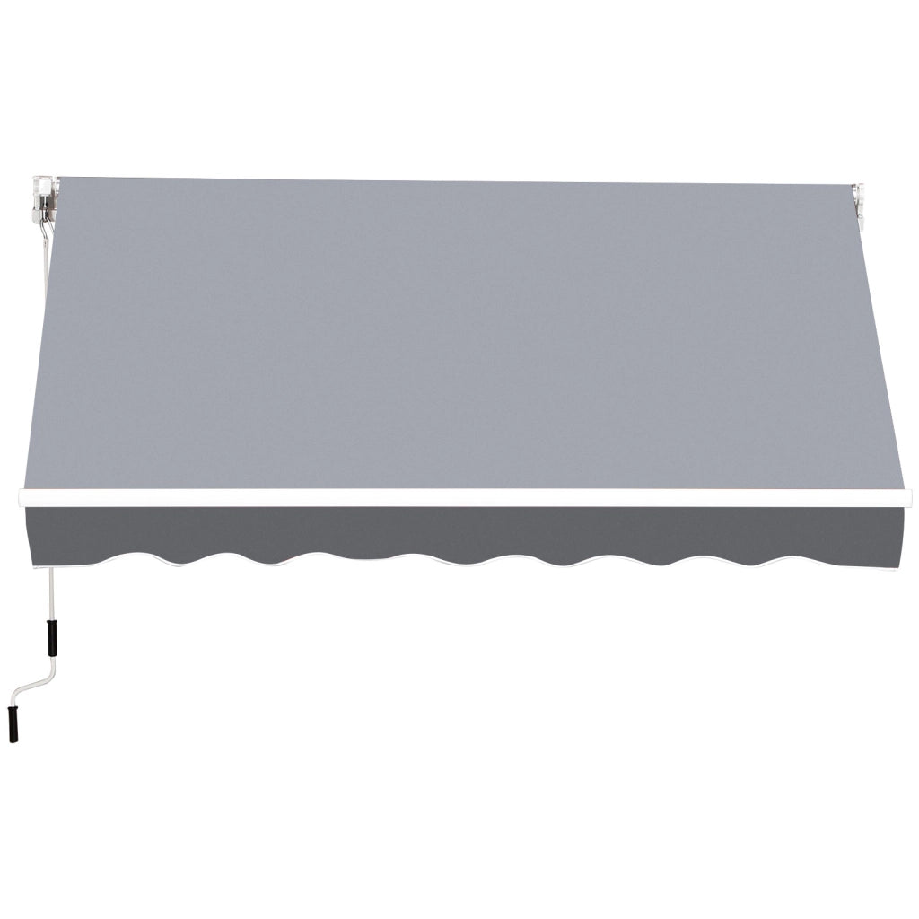 Tendone Manuale Retrattile ¨C Zephmum ¨C Grigio 2.5x2m