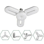LAMPADA LAMPADARIO DEFORMABILE LED 35W 6500K 3 VIE BIANCA ATTACCO E27