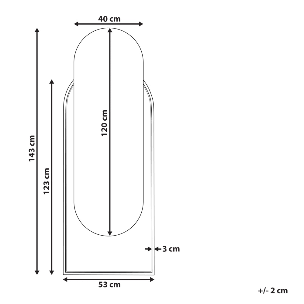 Specchio da parete di forma ovale con cornice in rattan e metallo nero 53 x 143 cm ingresso soggiorno camera da letto