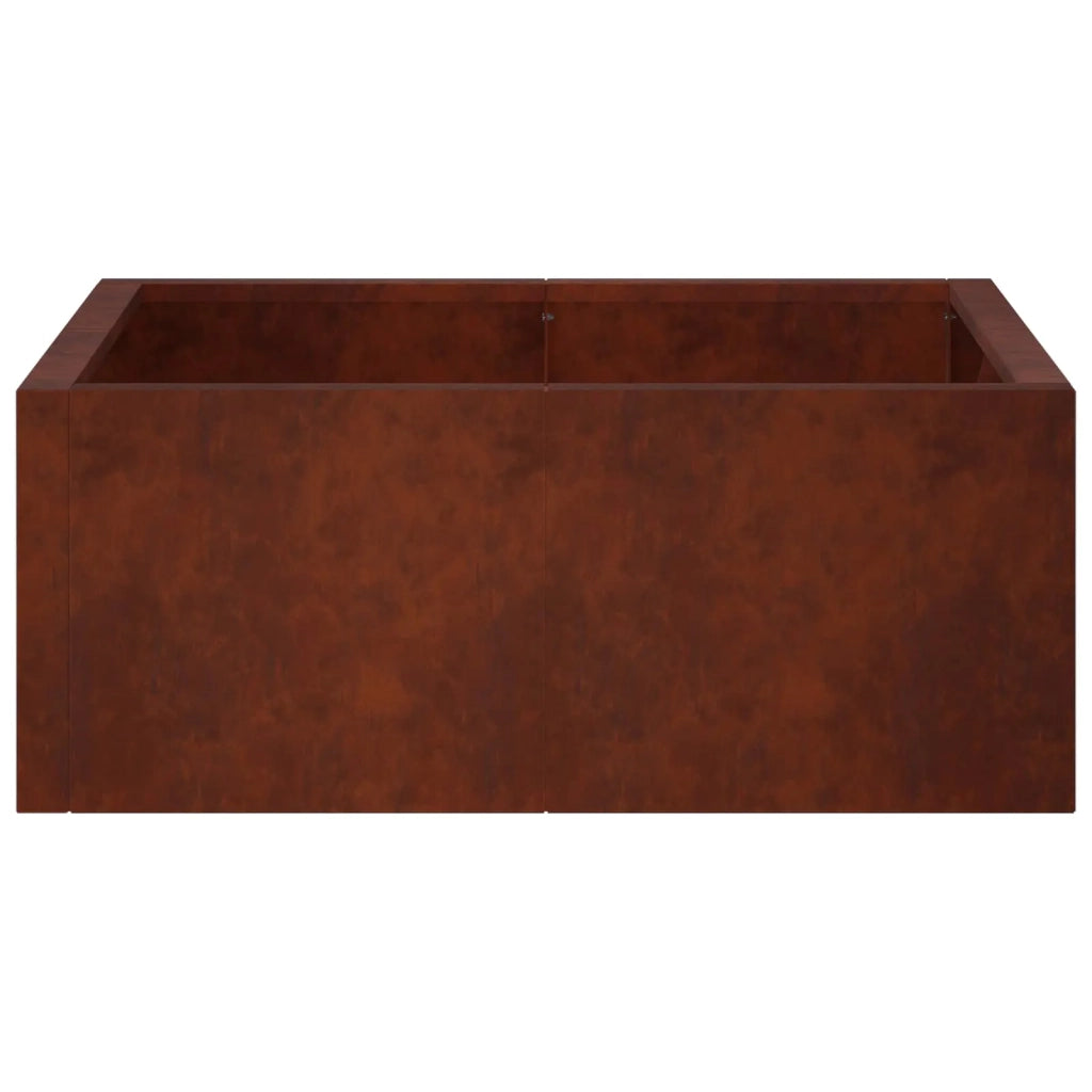 Muro di contenimento 4 pz 100 x 100 x 40 cm Acciaio Corten 3449211