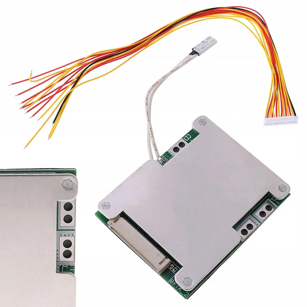 Modulo BMS per Celle Li-ion 18650 10S 36/42V – Protezione Avanzata e Gestione Batteria | Dimensioni 63x35mm