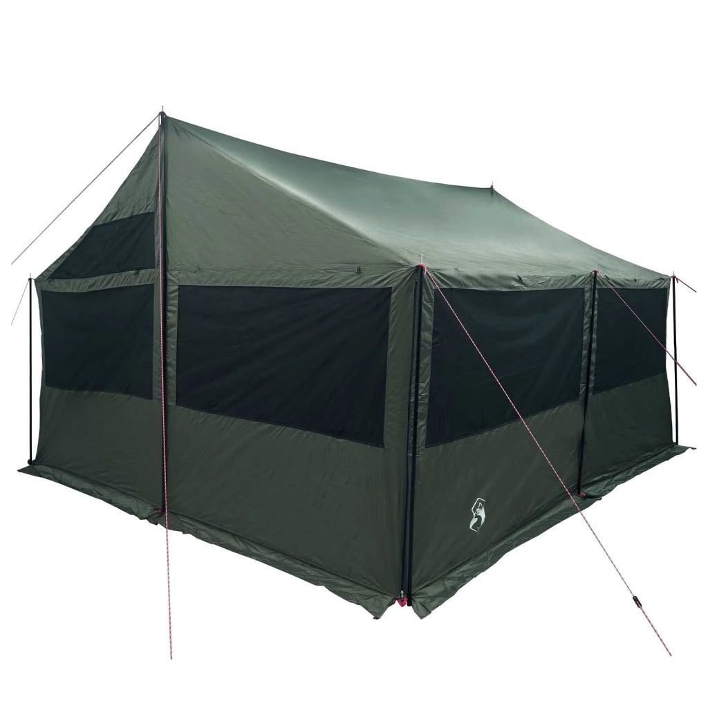 Tenda Familiare con tetto Verde militare 450 x 400 x 265 cm 42028602