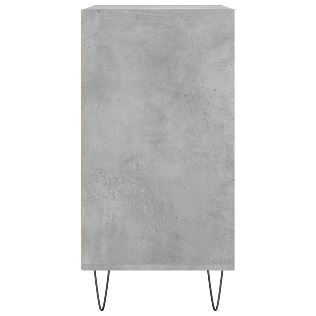 Credenza-Buffet-Armadio da cucina Grigio Cemento 57x35x70 cm in Legno Multistrato 456070