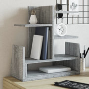 Organizer Scrivania Grigio Sonoma 49x20x52,5 cm Multistrato 848078