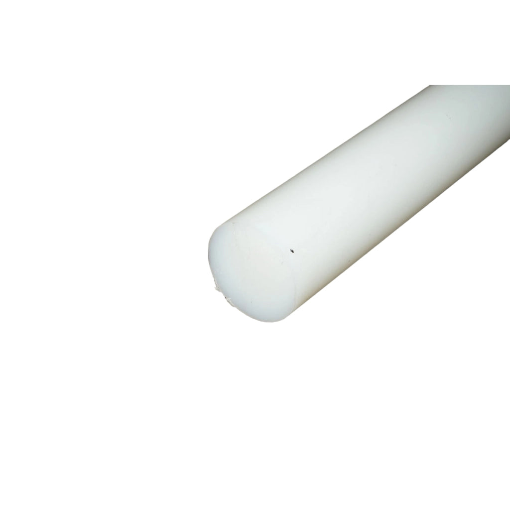 Barra di poliammide, poliossimetilene-poliacetale POM bianca Fi 150x330mm 8.96 Kg