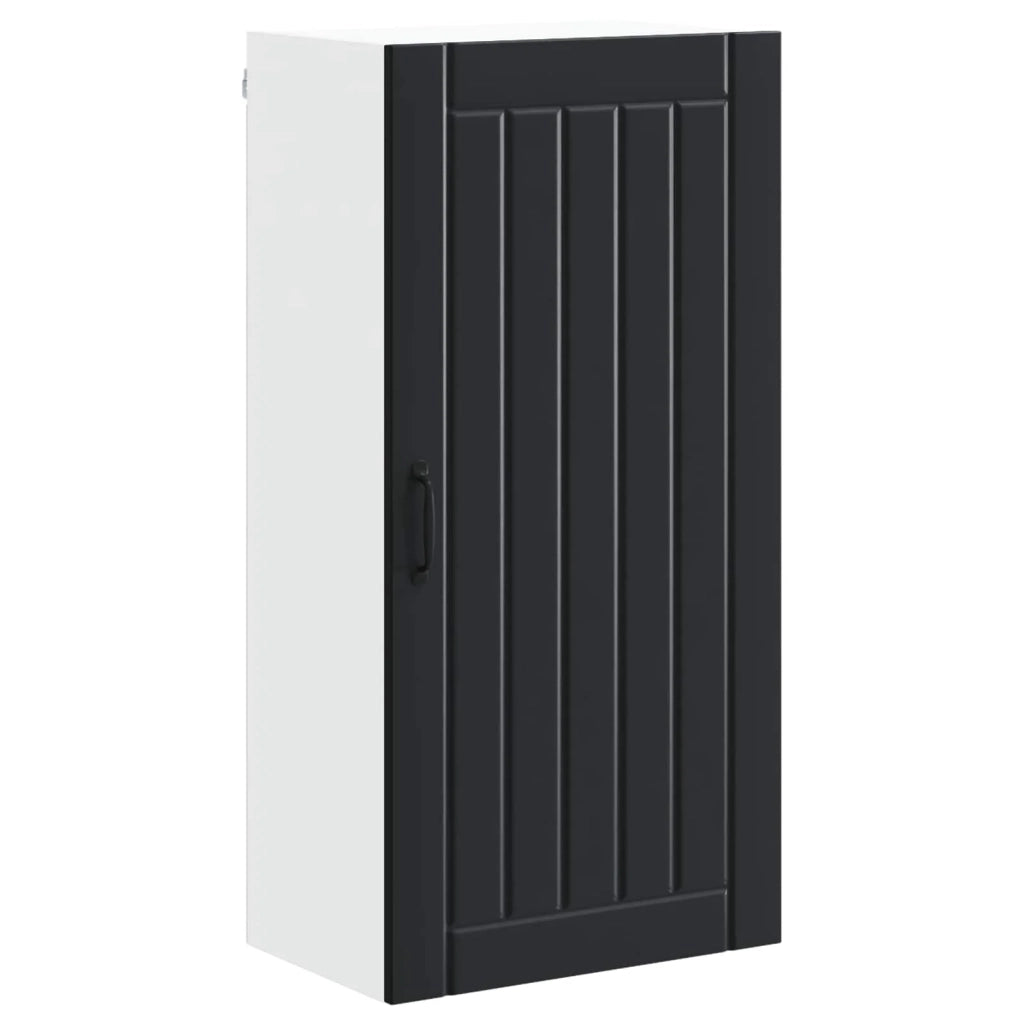 Mobile da cucina moderno e funzionale 50 x 31 x 100 cm in legno ingegnerizzato nero 02_0054143