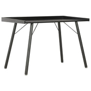 Scrivania Nera 90x50x79 cm cod mxl 77040