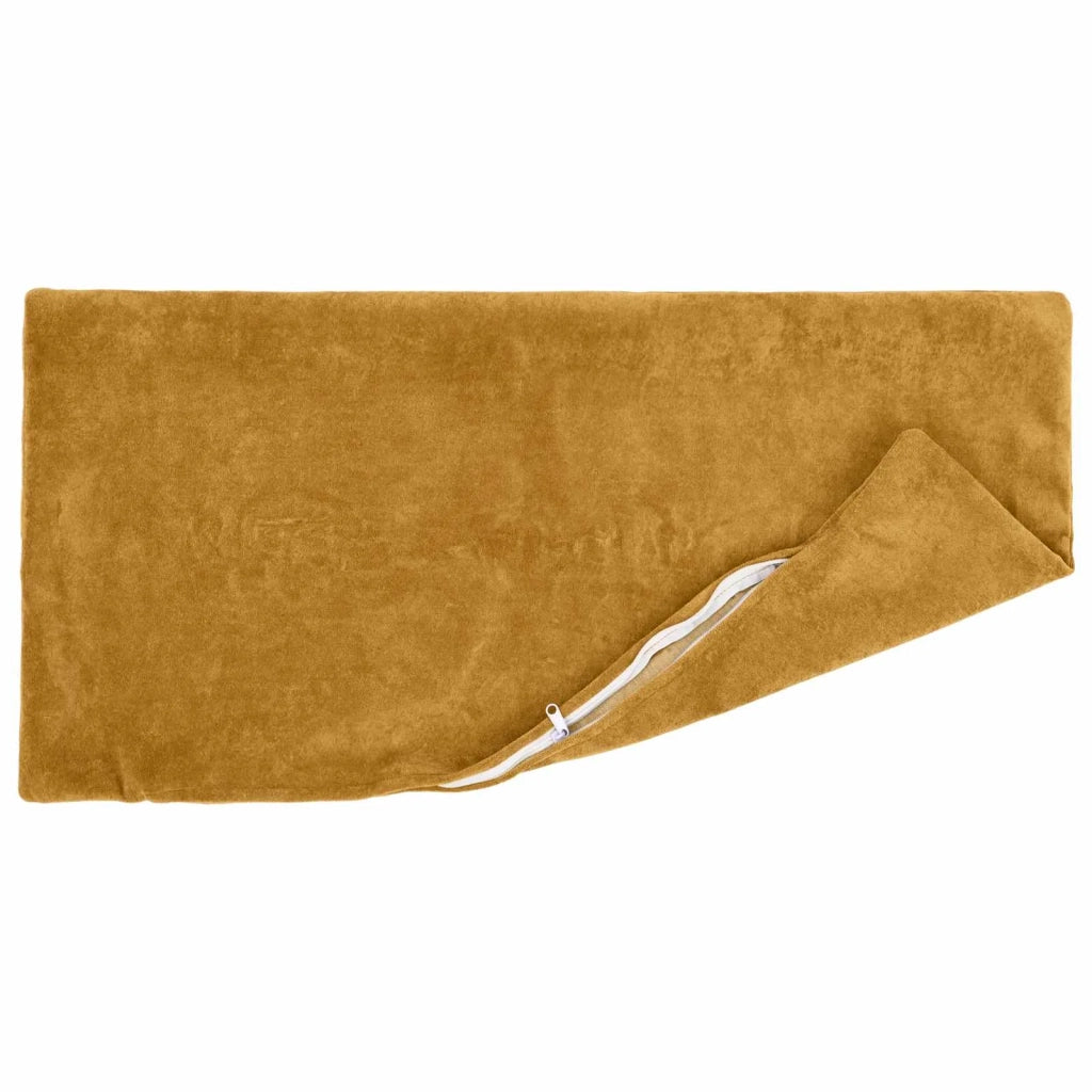 Federa 2 pcs HEERLEN Giallo 50 x 80 cm Fleece in microfibra 912021