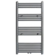 Radiatore Centrale Portasciugamano Dritto Grigio 600 x 1160 mm 141892