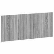 Testiera da Muro ZWOLLE Sonoma grigio Legno ingegnerizzato 896531