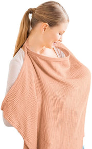 Borsetto da asciugamano da 75*95 cm in cotone, pieghevole e lavabile, colore rosa chiaro.