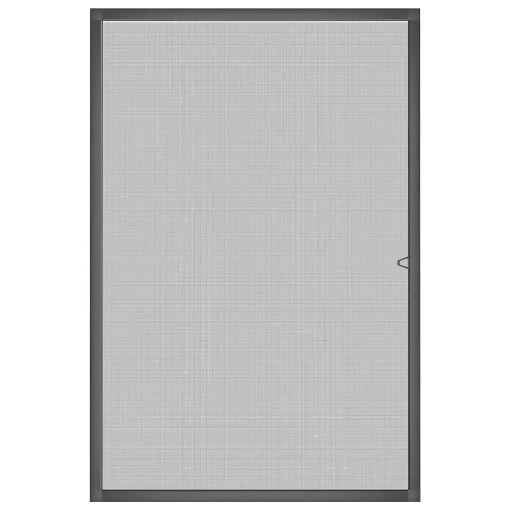Zanzariera per Finestre Antracite 80x120 cm CFW9606626