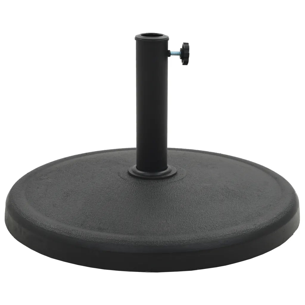 Base per Parasole Rotonda in Poliresina 19 kg Nera CFW1501145