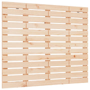 Testiera | Testata da Parete 126x3x91,5 cm in Legno Massello di Pino