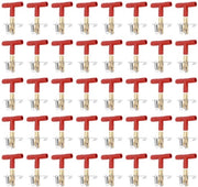 Accessori per l'acqua - Drinknippel automatico - Bebbero per coniglio - Spillatore d'acqua - Accessori per l'acqua - 20 pezzi - Plastica/Rame/Ferro