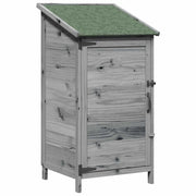 Capanno da Giardino Grigio 59 x 56 x 113,5 cm CFW2702166