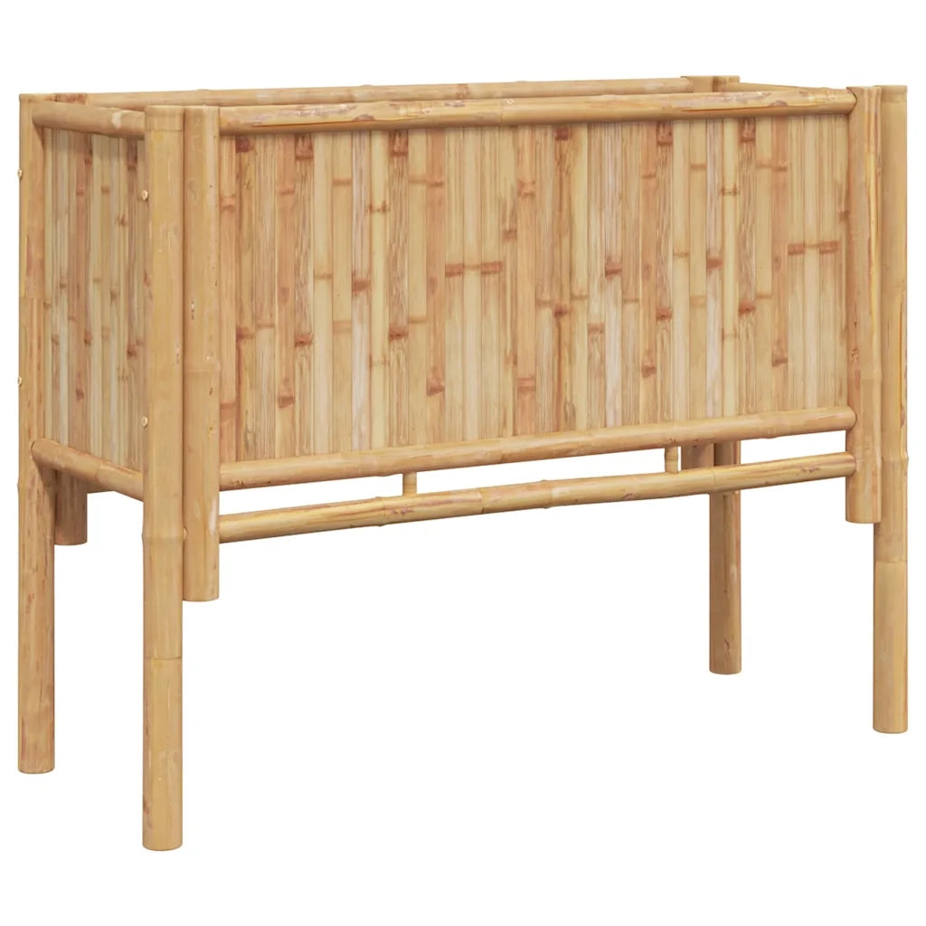 Fioriere | Cassetta per fiori | Letto Rialzato Marrone 90 x 35 x 70 cm Bamb¨´