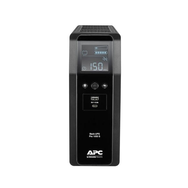 Apc br1600si gruppo di continuità (ups) a linea interattiva 1,6 kva 960 w 8 presa(e) ac