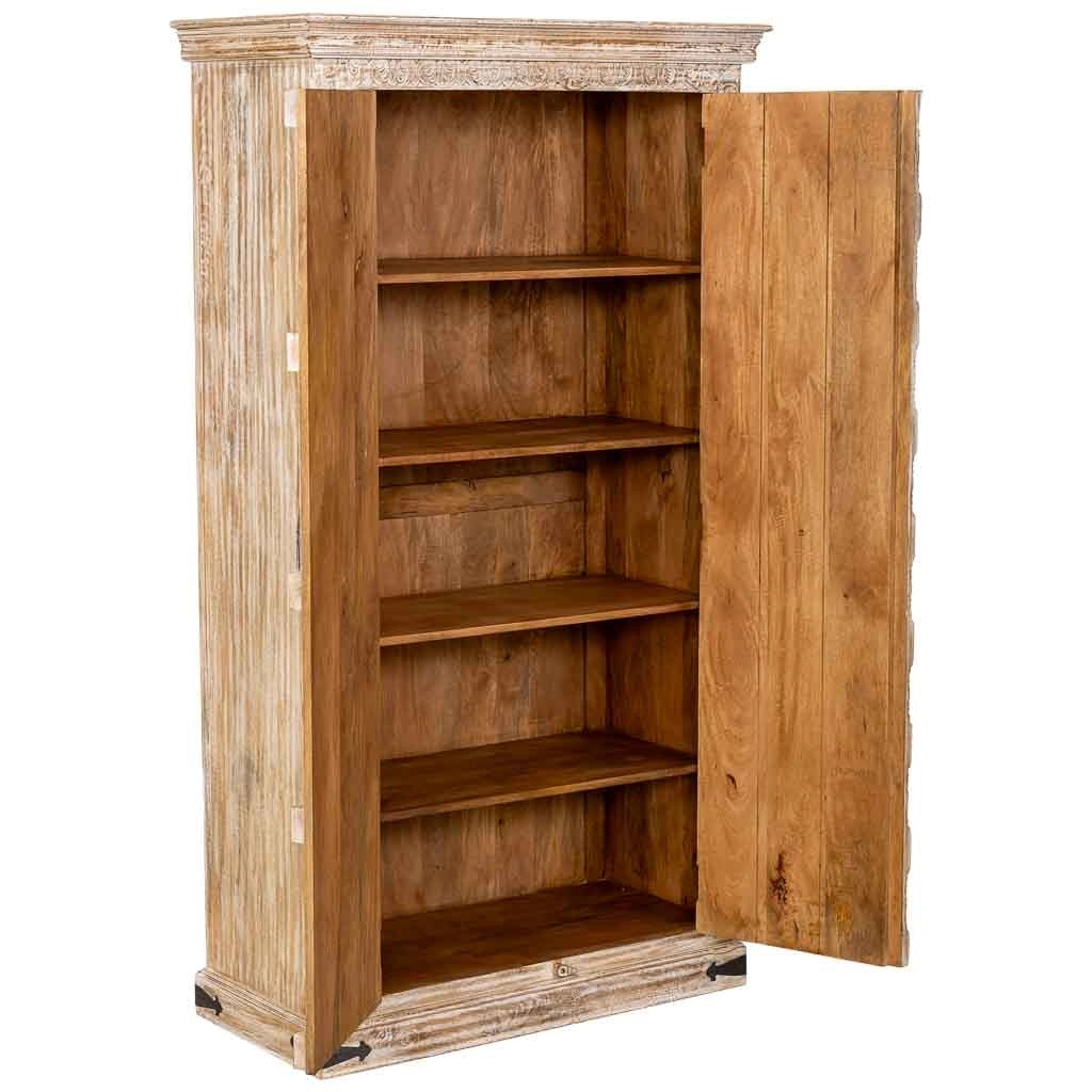 Armadio in legno beige 99x46x180h cm