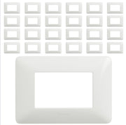 Bticino matix placca 3 posti tecnopolimero bianco am4803bbn pezzi 25