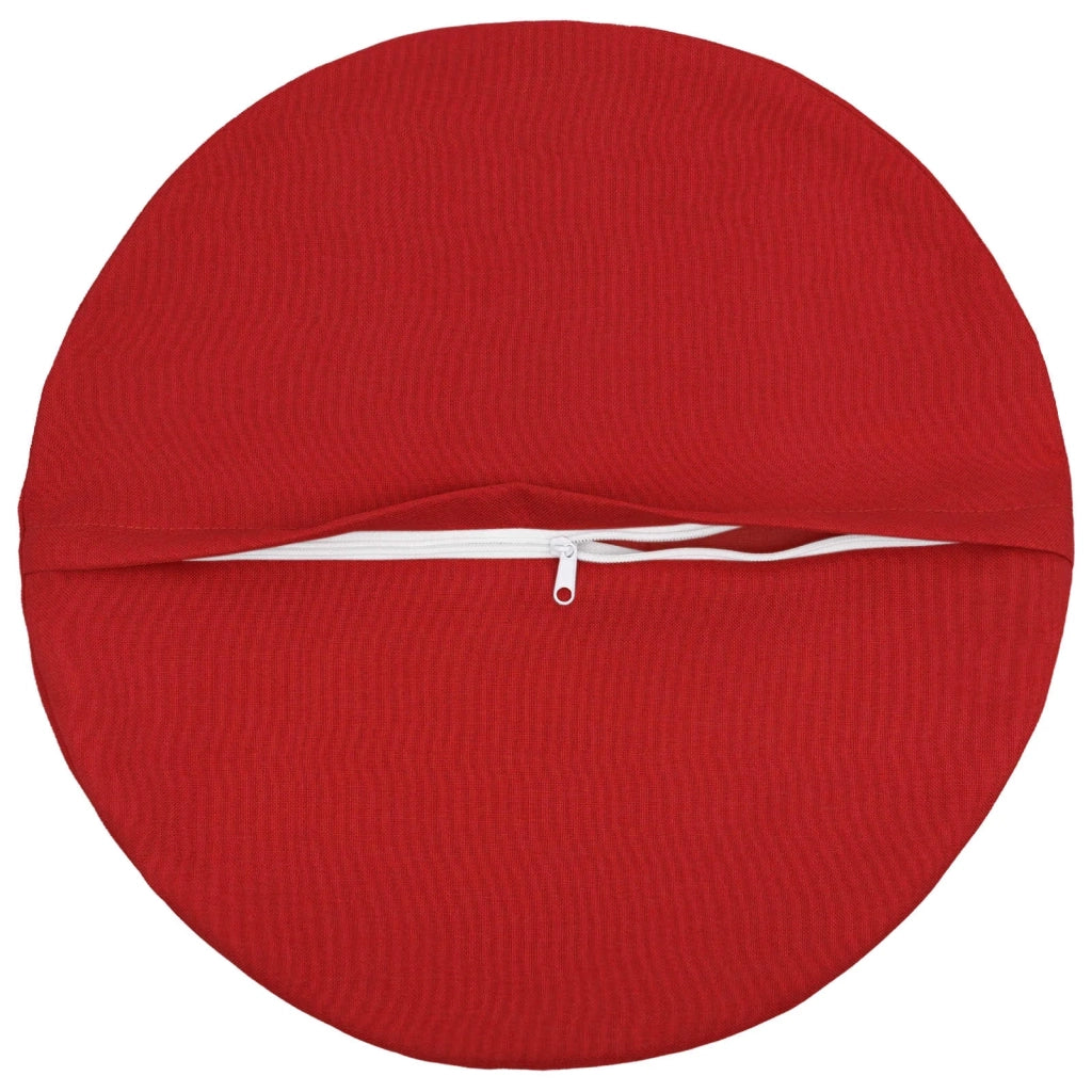 Federa 2 pz HEERLEN Rosso Ø 50 cm Tessuto 922531