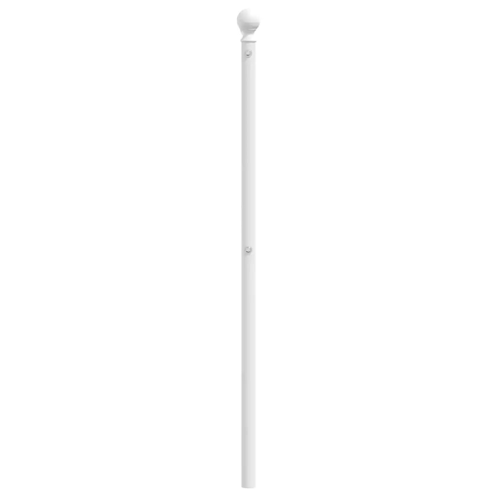 Testiera | Testata di Ricambio in Metallo Bianco 180 cm