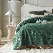 Coperta da letto fluente 240 x 260 cm - Design - Piumino di alta qualità - Sostenibile - Piuma soffice - Tessuto sicuro certificato
