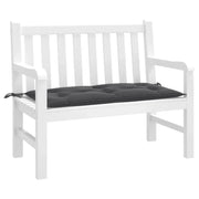 Cuscino Panca Giardino Antracite MÃ©lange 100x50x7cm Tessuto