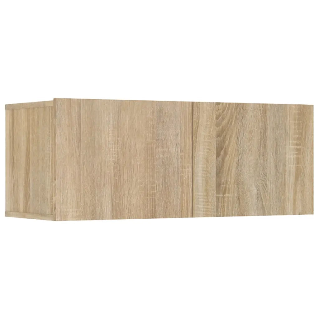 Set di Mobili Porta TV 6 pz-Set di 6 Credenza per TV Rovere Sonoma in Legno Multistrato 735767