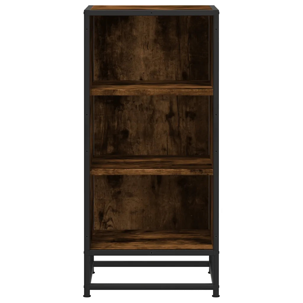 Credenza Rovere Fumo 35,5x35x76 cm in Truciolato