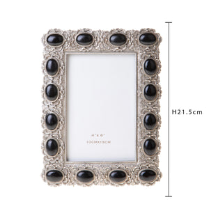 Set 2 Portafoto con Gemme 13x15 cm