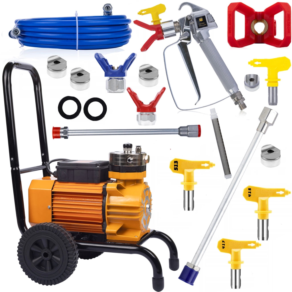 Agitatore per Verniciatura Strong Blue Storm SBS03 – Motore 3500W, Pressione 22MPA, Flusso 18L/Min