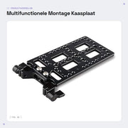 Accessori per fotocamera - Montaggio multifunzionale per piattaforma - Leggero e duraturo - In alluminio - 15 mm cuscino di bloccaggio LWS - Per professionisti