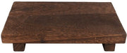 Dispensatore di sapone in legno con design elegante - Formato compatto - Multifunzionale - Realizzato con legno duraturo - Finitura rustica