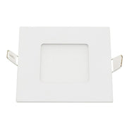 Pannello led incasso 7.5cm 3watt slim quadro soffitto alimentatore incluso *** temperatura colore lampada 4500k bianc...