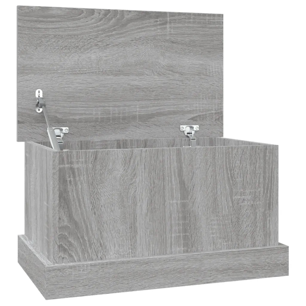 Contenitore Grigio Sonoma 50x30x28 cm Legno Multistrato 816502